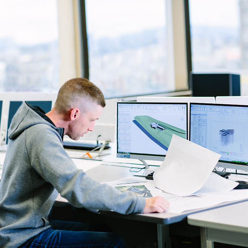 downtown campus - drafting class